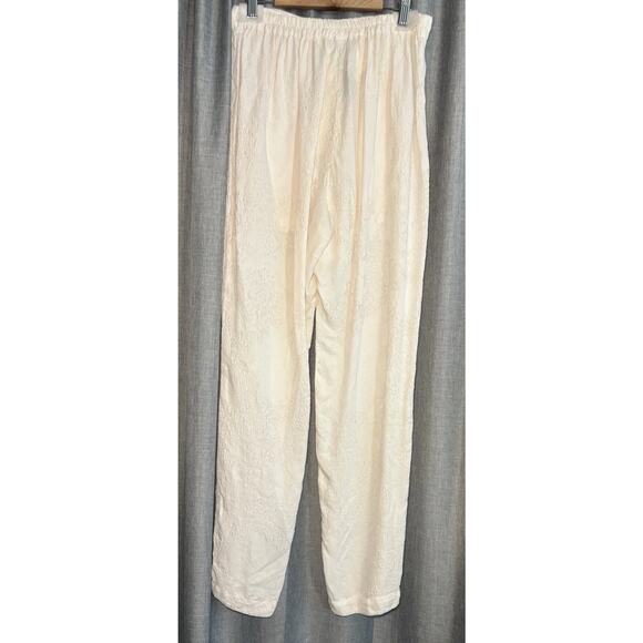 RAQUEL ALLEGRA Zaila Pant Cream Size O (XS) BNWT - Picture 2 of 11